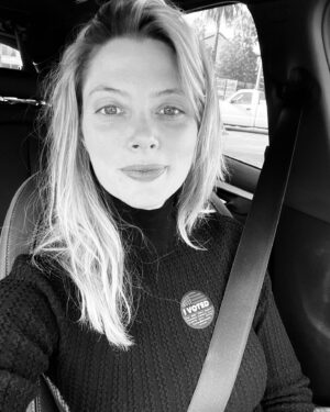 April Bowlby Instagram - VOTE VOTED VOTING