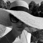 April Bowlby Instagram - perfect summer hat. @coverswim #SophiaLorenStyle 👒☀️