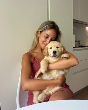 April Ivy Instagram - Conheçam o Floki 💙 novo membro da família
