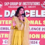 Archana Kumar Instagram - Photo dump from a fun filled event at SKP Group of Institutions, Thiruvannamalai✨ . . . 👗: @chakrabortymukta She is amazing in customising great designs and delivers you the outfit on time🥹♥️ Thanks dear for making me look this beautiful