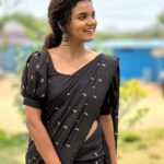 Archana Kumar Instagram - உன்ன என்ன ரசிக்க வச்ச கண்ணு முழி கருப்பு தான் 🖤✨ . . . #archu #archanakumaar #archana #arthy #beingarthy #chellamma #vijaytv #vijaytelevision