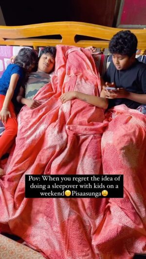 Archana Kumar Instagram - Akka Pasanga = Pisaasunga😑😫
.
.
.
#archu #archusreels #archana #archanakumaar #nephew #nephewlove #kutties #myloves #myhearts #reelsinstagram #reelitfeelit