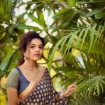 Archana Kumar Instagram - 🩶✨ . . . Angel oda inoru saree um thiruditen🤣 @angelmakeoverartistry Edited by enaku vaaitha adimai🤭 @shiva_anand_makeup_artist