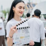 Areeya Pholphutrakul Instagram - #บวงสรวงปันหยีISeaYou ฝากภาพยนตร์เรื่องแรกของกิ่งด้วยนะคะ พฤษภาคมนี้เจอกันทุกโรงภาพยนตร์ 🫶🏻 #ปันหยีISeaYou #PanyiISeayou