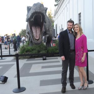 Ariana Richards Instagram - Wonderful time with hubby @MarkAaronBolton for #JurassicPark25 celebration @Greek_Theatre in L.A. Big thanks to all the folks who came out for the special screening! @fandango