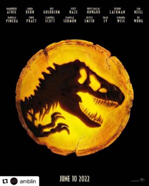 Ariana Richards Instagram - Excited to see what’s in store! @amblin @universalpictures @jurassicworld