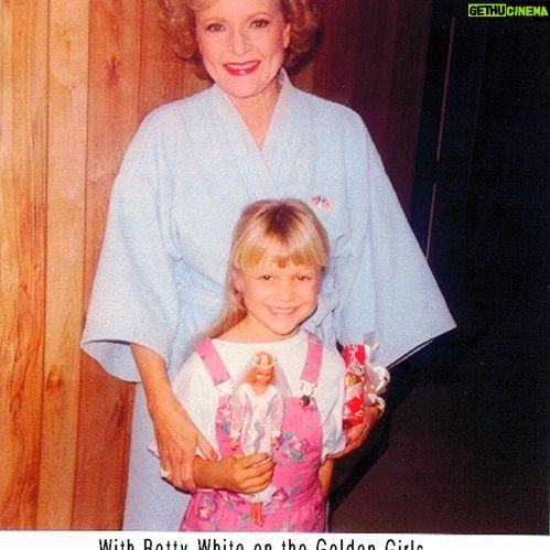 Ariana Richards - 4.1K Likes - Goodbye, dear Betty. You lived an astonishing life, never to be forgotten. You're on to your next adventure and no doubt taking your wonderful smile and charm with you. It had an impact on me to meet you at such a young age. Thank you for the fond memories.
- Love, Ariana
#bettywhite