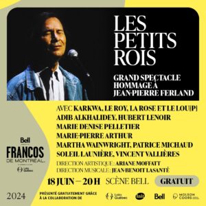 Ariane Moffatt Instagram - Dévoilement des artistes pour le grand spectacle hommage à Jean-Pierre Ferland 📣

Rendez-vous le 18 juin pour une soirée haute en émotions avec tout ce beau monde 💛