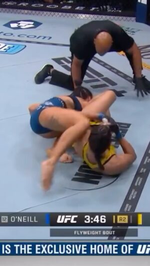 Ariane Lipski Instagram - 🥋🔍 Delving into Ariane Lipski’s Armbar Technique! 💫🤼‍♀️

This breakdown dissects how Ariane Lipski masterfully utilized leverage against her own leg for a decisive armbar victory at UFC 296 against Casey O’Neil. Witness the strategic brilliance! #ArmbarBreakdown #JiuJitsuTactics #VRMAJiuJitsu