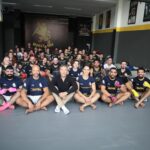 Ariane Lipski Instagram - Exame de graduação e reinauguração da @rasthaioficial 🦁🏆🙏🏼 Parabéns aos envolvidos nesse momento muito especial, parabéns ao meu professor, head coach/ marido @renatorasta e seu sócio @jhoaovinicius por mais essa conquista! Parabéns também aos novos graduados do time, em especial aos novos nível preta @williann_rafael e @douglassilva_personalfight 🏆🏆 Que Deus continue abençoando nossa academia e abençoado a vida de cada um que faz parte dessa família! Heeeey 🔥 #rasthaifamily 📸 @photofightbrasil