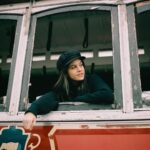 Ariel Mortman Instagram – We found a trolley 🚎🌸