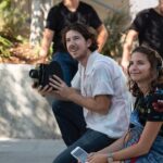 Ariel Mortman Instagram – #BTS shots from our latest short film, “Ghosted”. Directed & written by @morgangruer, starred & produced by moi 👻🎥🌟 #comingsoon