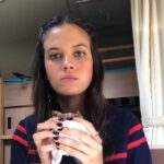 Ariel Mortman Instagram – Just chilling behind the 🚪