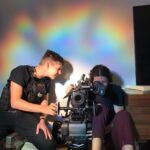 Ariel Mortman Instagram – Holy smokes, we did it! It has taken me a full weekend to recover from the adrenaline and the magic that has happened in the past 72 hours, and 2 and a half months 💫 I don’t even know where to begin with all the thank you’s. @russellsanzgiri our star executive producer, @counterpartpictures, @dustinsupencheck our DOPE ASS MID-WEST NOT HERE TO MESS AROUND FREAKIN ADORABLE DP, and to our cast and crew @adambudron @alisonbloom @thebeautysensei @moviemaniacgirl Heather, Edgar, Chris, Ryan, Elaina, Joe, Julian, Michael, Iman (@izigram & Punch for letting us use their spectacular home) none of this could have happened without each and every one of you. 
And last (but certainly not least) @morgangruer my bestie/writer/director/animator/roommate/wife/life guru etc. Thank you for not only trusting my with your story, but also giving me the opportunity to fulfill a dream and Produce my first film. With your unique way of seeing the world, and an imagination that is beyond anyone’s wildest dreams, we were able to bring this story to life.
“Ghosted” short film. Coming soon 👻🎥