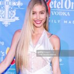 Arielle Raycene Instagram - It was the Christmas in September toy drive last night @theabbeyweho / wearing @ledair.official 🤶🎄
