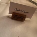 Arielle Raycene Instagram - Quick trip to Montreal for bb girls wedding. Too bad the only photo I took from the wedding was my adorable little name placement. #epicfail Do better Arielle. Do better.