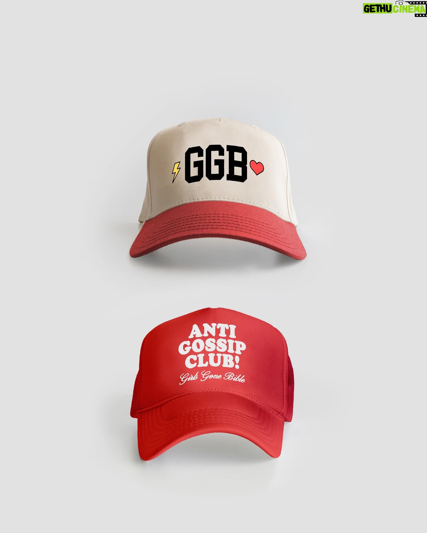 Arielle Reitsma Instagram - GIRLS GONE BIBLE - COLLECTION NO. 2 our second official GGB collection is LIVE —available for presale until Sunday at 11:59 PST ggbmerch.com / link in bio cant wait to see you all in it & match you. love you so much🥹♡