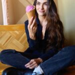 Arienne Mandi Instagram - When you find out there’s no little bits in the ice cream @hphotohouse