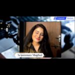 Arjumman Mughal Instagram - #arjummanmughal #at #enigmatichorizon #interviewer #shashisalwani #intervie #bollywoodactress