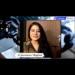 Arjumman Mughal Instagram - #arjummanmughal #at #enigmatichorizon #interviewer #shashisalwani #intervie #bollywoodactress