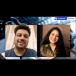 Arjumman Mughal Instagram - #arjummanmughal #at #enigmatichorizon #interviewer #shashisalwani #intervie #bollywoodactress