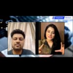 Arjumman Mughal Instagram - #arjummanmughal #at #enigmatichorizon #interviewer #shashisalwani #intervie #bollywoodactress