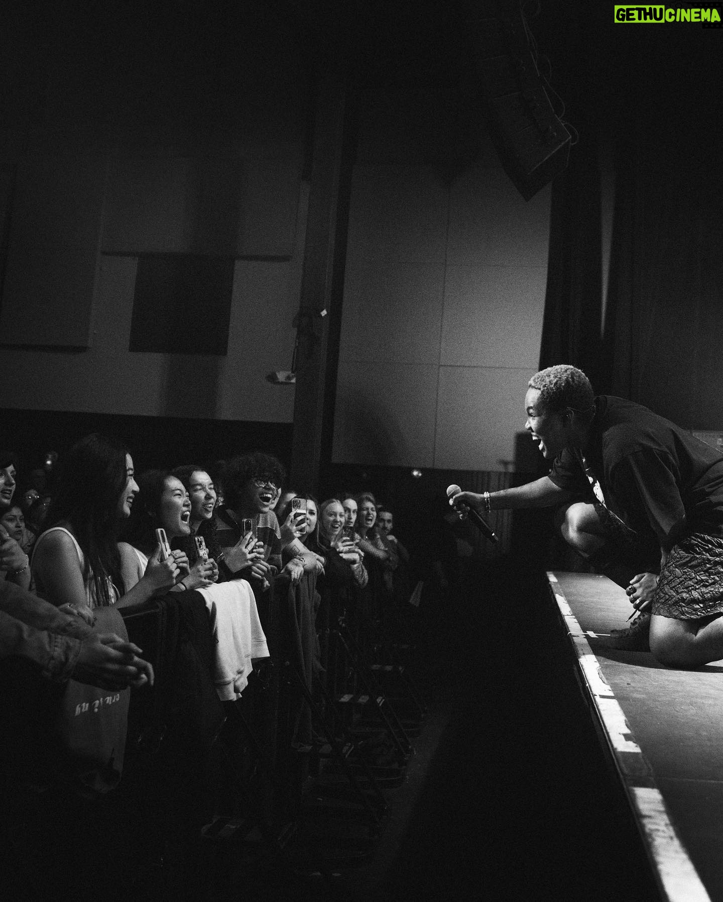 Arlo Parks Instagram - we laughed, we cried, we spilled our souls out, we ate stupid amounts of BBQ - this was the best! tour! yet! 4th North American tour complete - onto the next era ⭐️⭐️