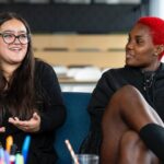 Arlo Parks Instagram - “Being free to express myself through art and language is a pivotal part of my self-care and mental health journey. The opportunity to collaborate with Elena, Lauren and Sam - to learn from them, to pool experiences and create together last year was amazing.    With UNICEF, I hope to continue to shine a light on voices of young people because they are the future - we must hear them, we must nurture their imagination, we must advocate for their rights.     As a UNICEF UK High Profile supporter, it’s been so enriching to spend time co-creating and broadening my imagination alongside their Youth Advisory Board” - Arlo Parks     Last year, Arlo met with Elena, Lauren and Sam from our 2021-2023 Youth Advisory Board to co-write a poem on a subject which meant a lot to them all – Healing within mental health.  #MentalHealthAwarenessWeek #MHAW24