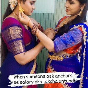 Arohi Rao Instagram - Anchors Salary లు అంత  expect cheyakandi...

#trending 
#viral
#explore 
#explorepage 
#like #follow 
#instagramreels 
#instagram