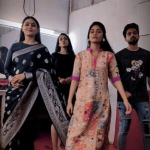 Arpita Kar Instagram - Coz it's trending 😉
.
Video credit -@neel_panda
.
#odiasong #odiareels #odiavideo #ollywood #odisha