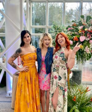Arryn Zech Instagram - Love Magic Weekend

Was a bridesmaid for one of my most favorite persons wedding.

I cannot begin to tell you how beautiful the day was. Tanya did an INCREDIBLE job putting together such a magical day, everything perfect and pretty down to the last detail. Thank you, Abby, for having me be there with y’all on your special day and also giving me an excuse to show off this tropical fanciful dress I’d have never worn otherwise 🧡 And even though she took my bouquet to use in the flower toss, I caught it, so… I win. 

Here’s to your love and to many more years of bringing home critters and bugs💛🦆🦩🩷