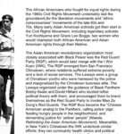 Arsema Thomas Instagram - Never forget that the moment Chairman Fred Hampton started bringing in other marginalized groups to fight alongside the Black Panthers was when the American government got scared. One of them being the Yellow Peril/Yellow Power Movement. White supremacy cowers in the face of banded brothers. Capitalism crumbles when the global majority forges another path. Bring back the Rainbow Coalition. Thank you @goldhouseco and @bigsharm for inviting me to be part of such a warm celebration of Asian and Pacific Islander beauty and strength. (P.S. Palestine is in Asia) @iconicbarbershopweho for the fast and clean buzz (big up Eli) @kwameaduseionline for this stunning dress, SHEEEESH this beautiful representation of West African dress made it an powerful wear @thealist.us for the @iliabeauty products, yum! #wecookingnow #freepalestine #freesudan #freecongo #freetigray #freehawaii #freeguam #freeyemen