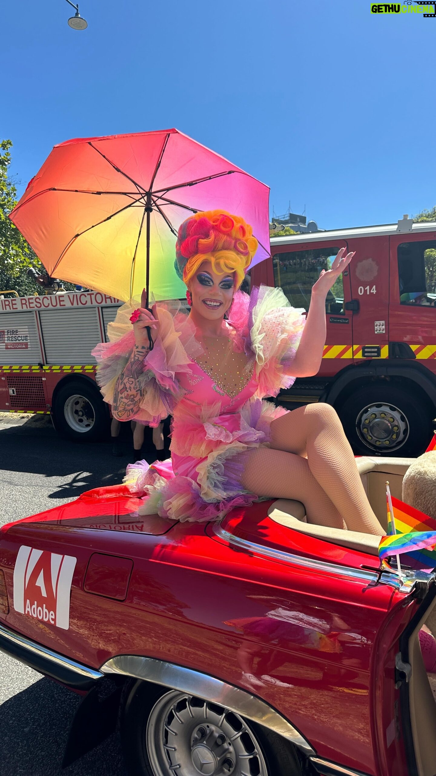 Art Simone Instagram - Feeling PROUD! 🌈
Such an honour to participate in the @Midsummafestival Carnival and Pride March festivities with the @Adobe family once again. Being able to express myself creatively is so important and I’m thankful that Adobe helps me to exceed even my own expectations! 🧑🎨 #creativityforall #adobeforall