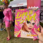 Art Simone Instagram - MIDSUMMA CARNIVAL! 🏳️‍🌈  It’s a dream to join the @Adobe team once again for @midsummafestival ✨  Thanks to everyone that came and played the “Firefly Game Flow” and putting Adobe’s Generative AI to the test! 🎨 Next stop: PRIDE MARCH! Look out for the @adobelife red convertible heading down Fitzroy St on Feb 4!! #creativityforall #adobeforall 👗- @tamaraclaire
