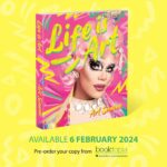 Art Simone Instagram - I WROTE A BOOK! 📕🎨 Life is Art - a drag queen’s guide to living a technicolour life - is out this February thanks to @booktopiabooks! Pre-sale is now live, link in bi0 👩‍🎨