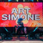 Art Simone Instagram – @marysinthepark you were a TREAT! Thanks to the team at @itdevents for letting me open the festival, let’s do it again! ⚡️
Costume: @tamaraclaire
Hair: @tamedbytrentashley