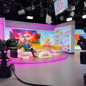 Art Simone Instagram - Had a fab time on the @morningshowon7 chatting all things Life Is Art! My debut book starts shipping next week, exclusive to @booktopiabooks 💚