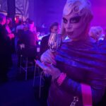 Art Simone Instagram - NGV GALA 2023 🎨 A evening of art with Art! Always adore to be part of Melbourne’s night of nights - the new exhibition TRIENNIAL is open now and free to the public, go check it out! 👗— @tamaraclaire 💇‍♀️— @weekdaywigs 💅— @clawsinabox