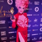 Art Simone Instagram - She’s a WINNER baby! 🏆 So stoked to take out “Melbourne’s Favourite Drag Queen” and “Best Drag Production” (@kathandkimplay) at the 2024 @medeawards!! Thank you to everyone that voted, and those that are always there to support me - that. means. EVERYTHING 🥰 And a huge congratulations to our vibrant and talented Melbourne drag & burlesque communities that came out in droves to cheer on, support and champion each other. I couldn’t be more proud of all of you. 💋❤️ Costume - @tamaraclaire (who won costumier of the year!) Hair - @weekdaywigs