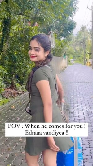 Arunima Sudhakar Instagram - Edraaaa vandiya !
