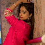 Arunima Sudhakar Instagram - Hot pink 🔥 Pc @picsinnphotography Outfit @mokshaa_chennai