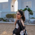 Arunima Sudhakar Instagram - Saree but make it huate 🥵🔥 Mua @preethiga_makeoverartistry_ Pc @mcgstudio8216