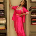 Arunima Sudhakar Instagram - Hot pink 🔥 Pc @picsinnphotography Outfit @mokshaa_chennai