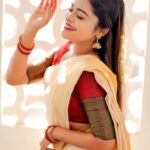 Arunima Sudhakar Instagram - Pic @prismatic_photography_7 Saree @shansika1