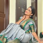 Arunima Sudhakar Instagram - Saree from @shansika1