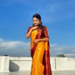 Arunima Sudhakar Instagram - Outfit @mouval_house_of_sarees