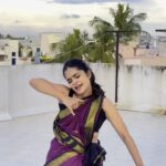 Arunima Sudhakar Instagram - Saree from @mouval_house_of_sarees