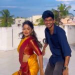 Arunima Sudhakar Instagram - Kattina unna mattum ilana sanniyasam ..! Saree from @mouval_house_of_sarees Dancing w @samthedj_official
