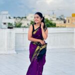 Arunima Sudhakar Instagram - Outfit @mouval_house_of_sarees