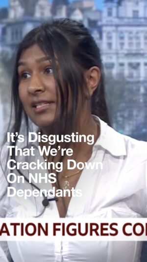 Ash Sarkar Instagram - Novara Media’s Ash Sarkar went on Politics Live today to discuss migration and how disgusting it is that the government is cracking down on migrant NHS workers’ dependants. #politics #ukpolitics #politicslive